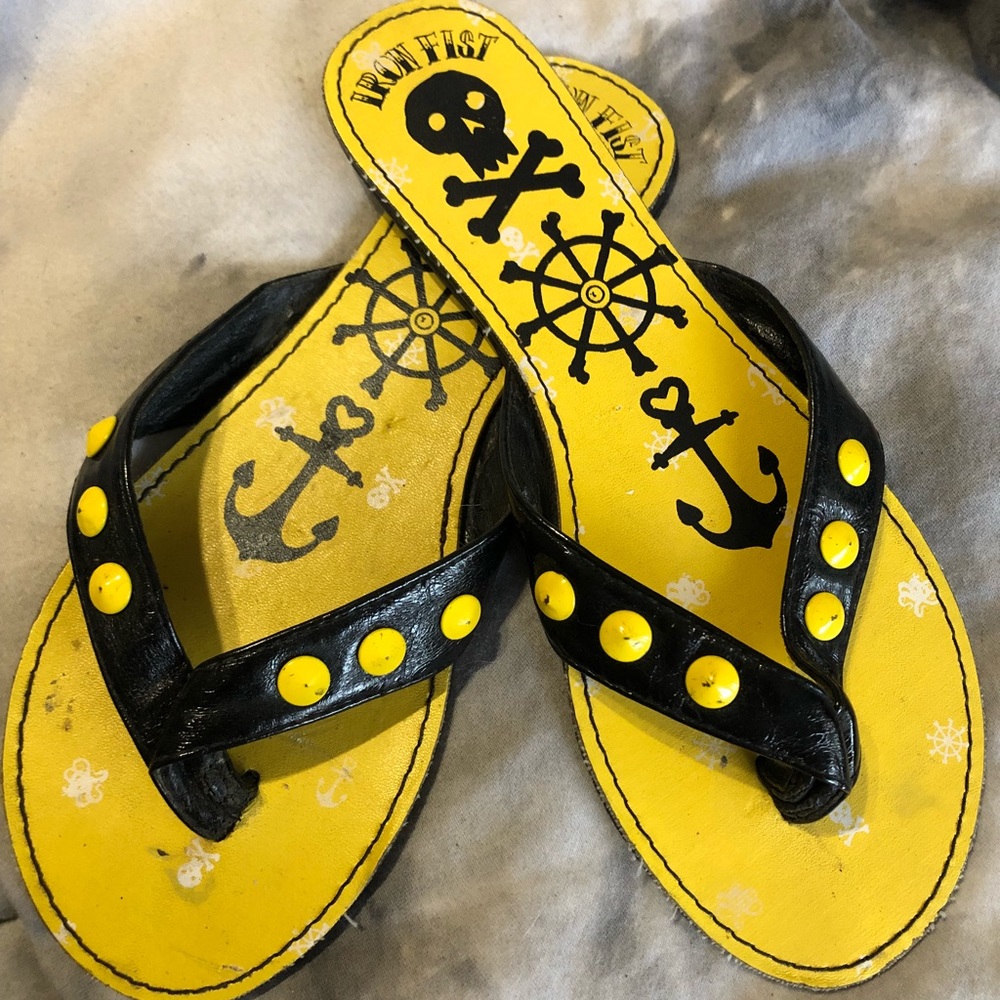 💛Iron Fist Flip Flops just in time for Summer 🌞